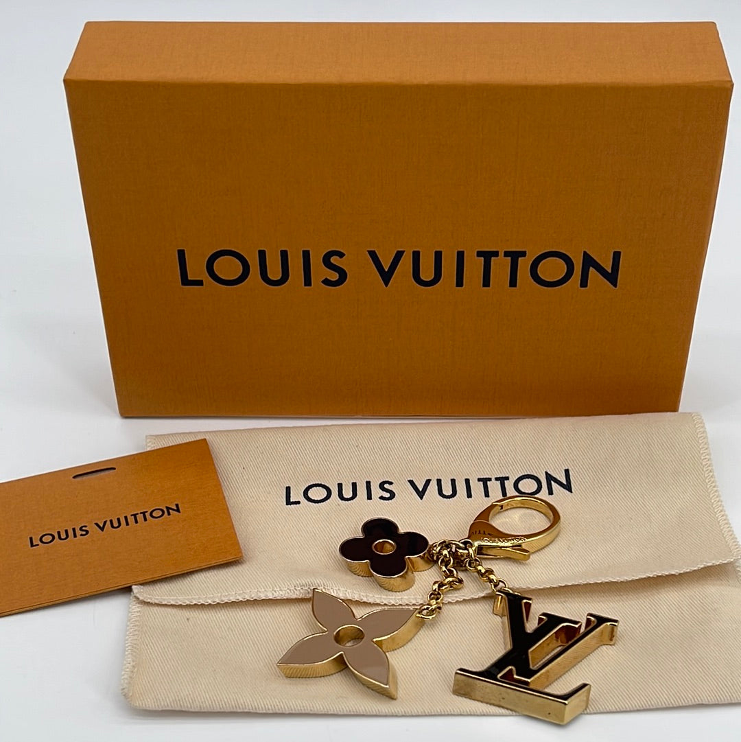 PRELOVED Louis Vuitton Insolence Bag Charm Gold Metal and Tortoise 299 –  KimmieBBags LLC