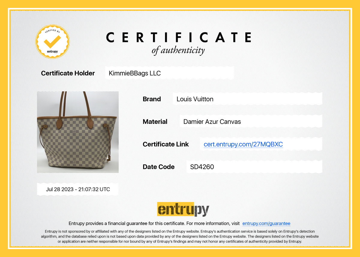 authentic louis vuitton date code neverfull