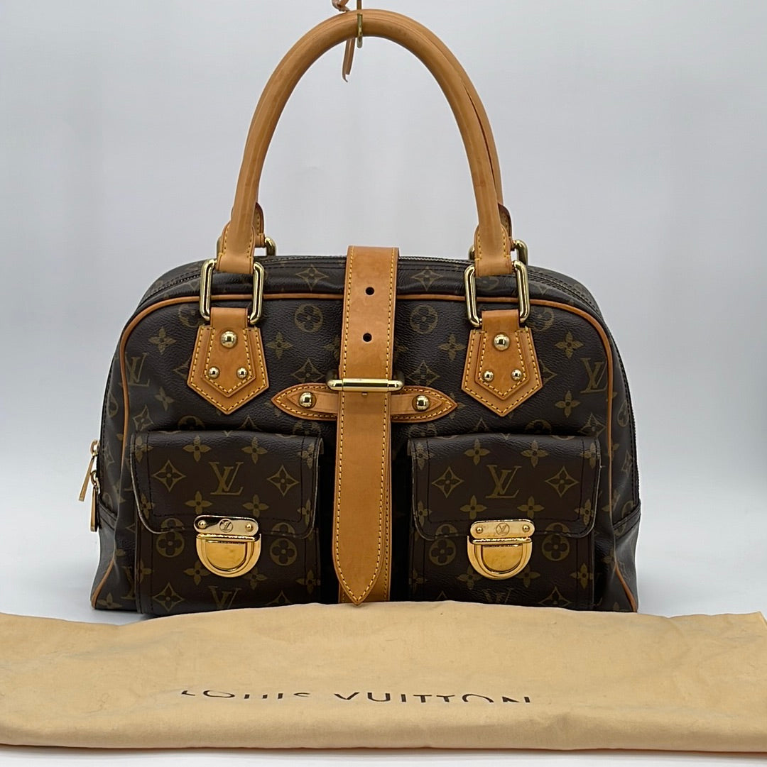 Louis Vuitton Manhattan GM Monogram Top Handle Bag