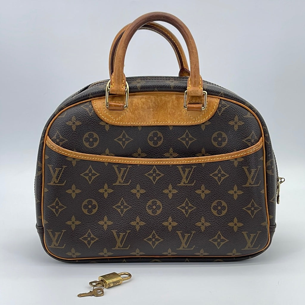H Preloved Louis Vuitton Trouville Monogram Bag X3V874C 051424