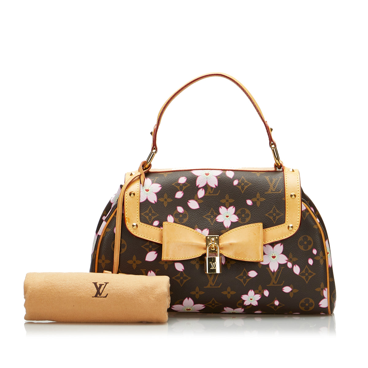 Louis Vuitton Monogram Cherry Blossom Sac Retro - Brown Handle Bags,  Handbags - LOU767317