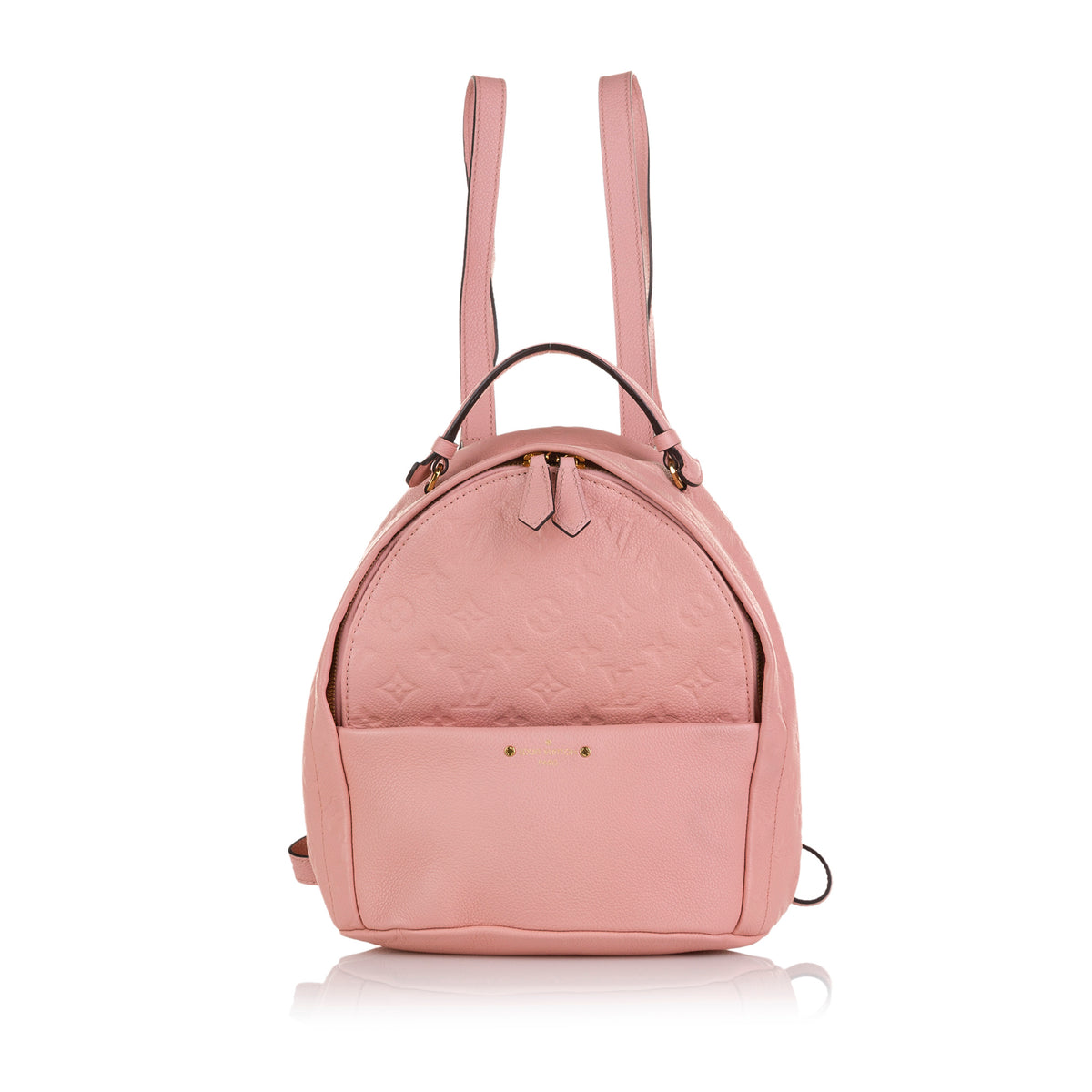 louis vuitton backpack fashionphile Preloved Louis Vuitton PINK Monogram Empreinte Sorbonne Backpack CA117 – KimmieBBags LLC