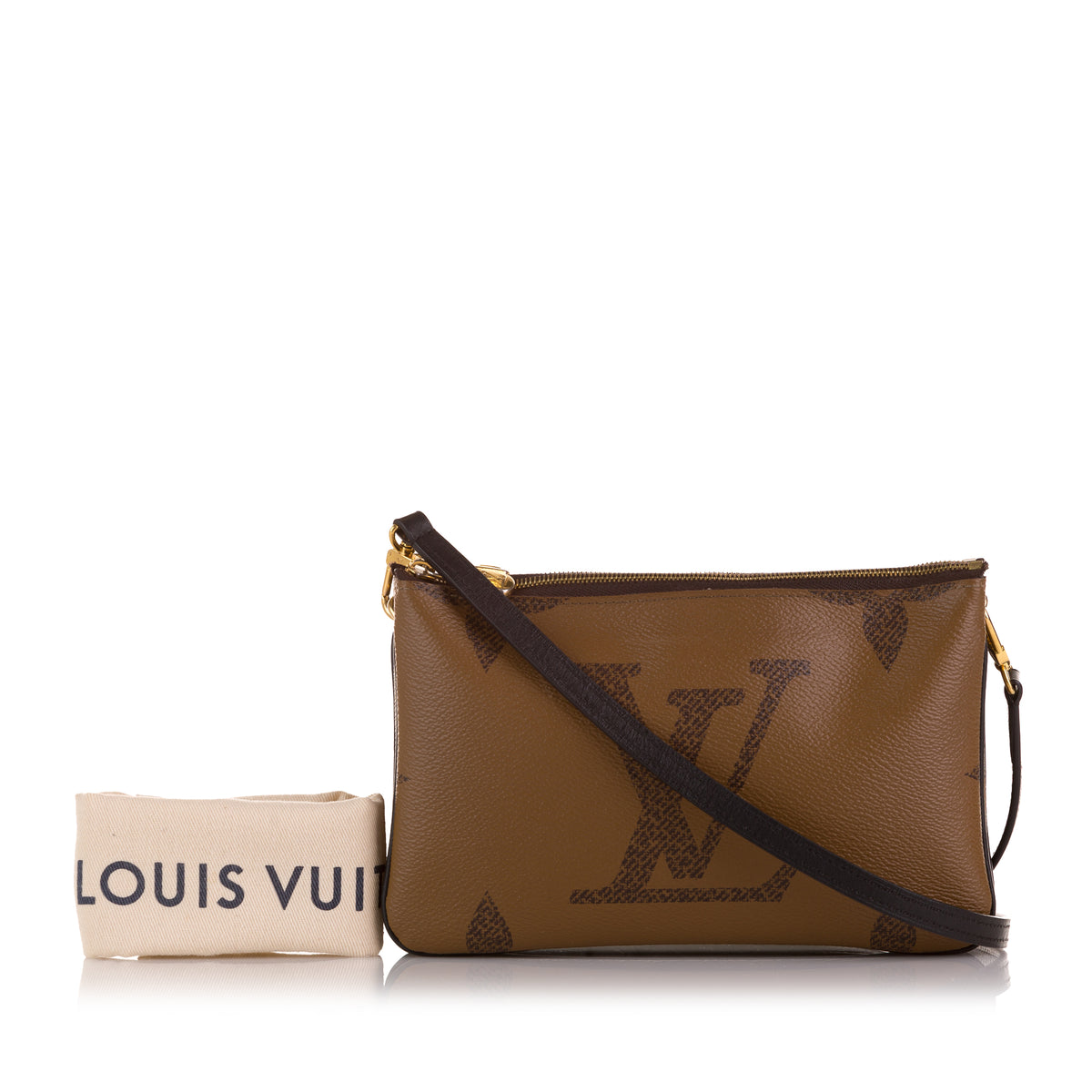PRELOVED Louis Vuitton Giant Monogram Double Zip Pochette MI4230 092623