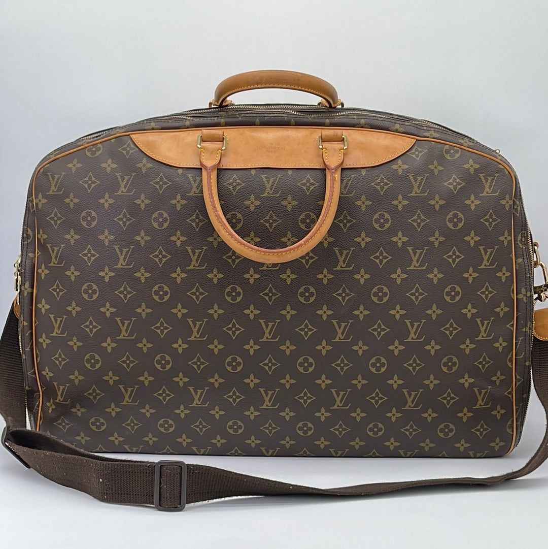 Louis Vuitton Vintage Monogram Alize 2 Poches - Brown Luggage and