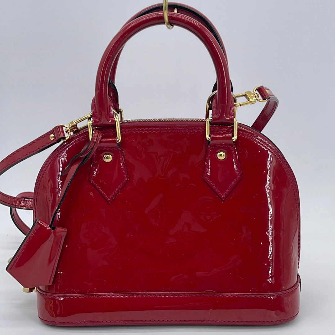 Louis Vuitton Preloved EPI Alma Bb Crossbody Bag