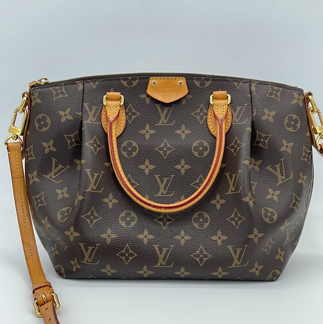 Louis Vuitton Monogram Turenne MM - Brown Handle Bags, Handbags