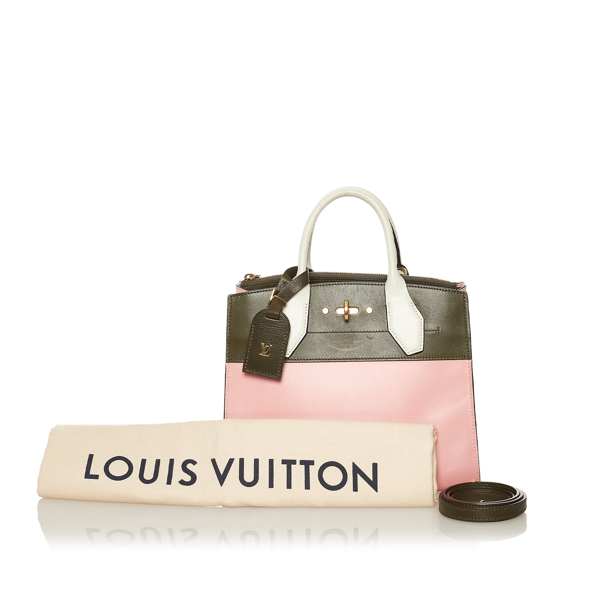 Louis Vuitton Leopard Print Monogram Corduroy City Steamer PM w/ Strap -  Brown Handle Bags, Handbags - LOU776466