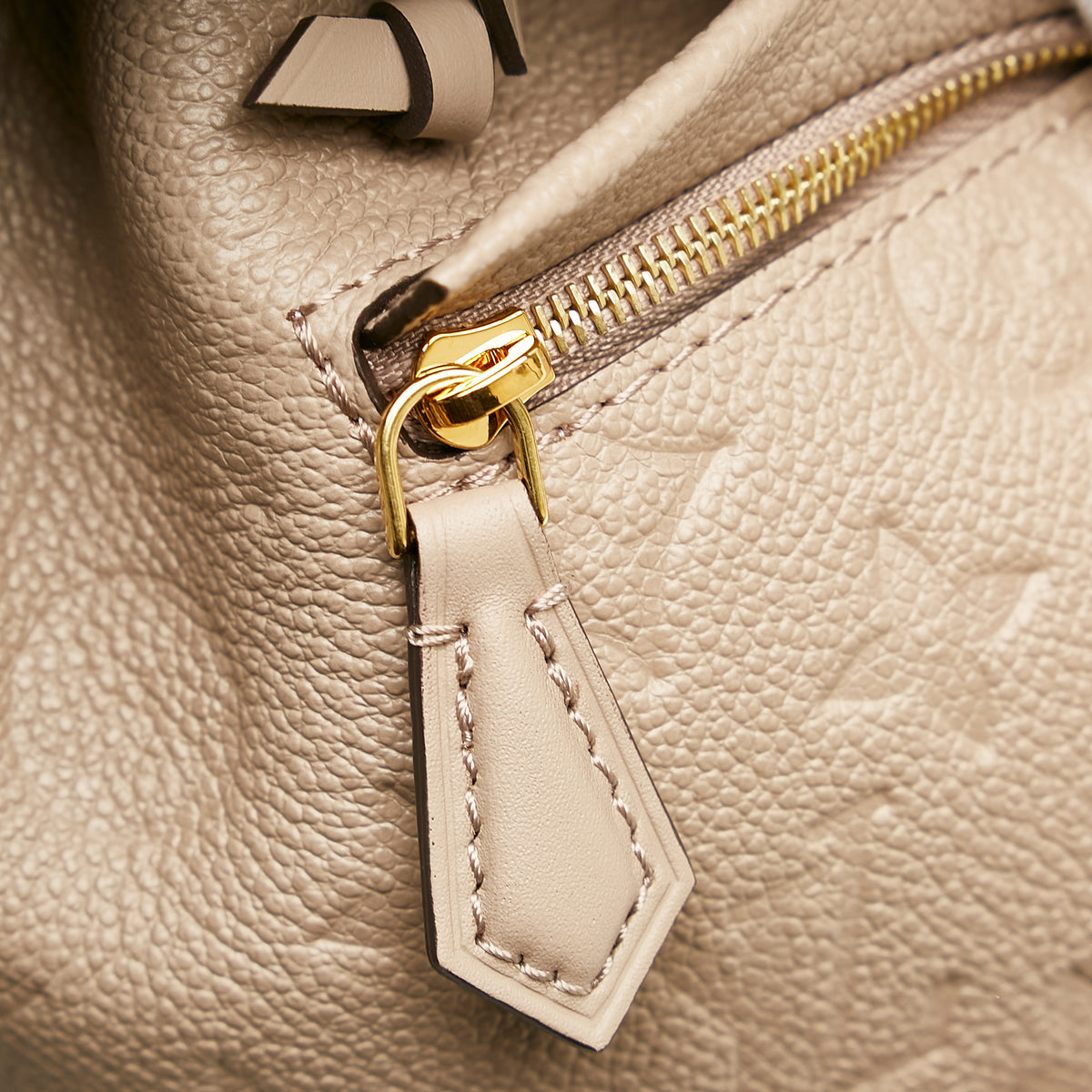 Louis Vuitton Montsouris Backpack PM, White Empreinte Leather, Preowned no  Dustbag WA001