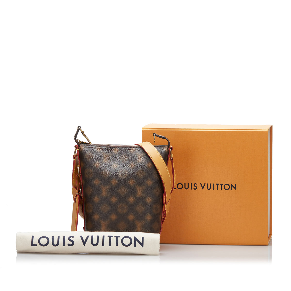 Louis Vuitton Cruiser Hobo Limited Edition Blurry Monogram Canvas PM Brown