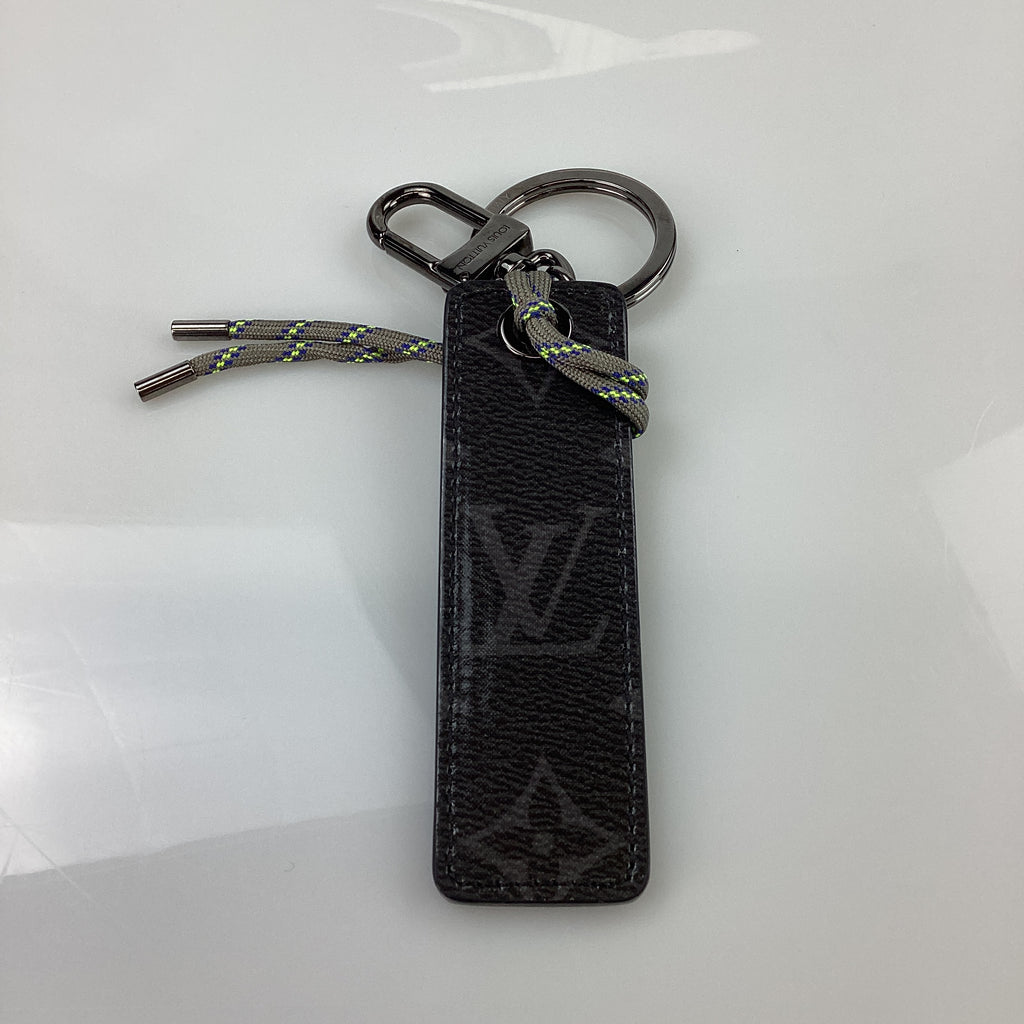 Preloved Louis Vuitton Monogram Eclipse Keychain 042624B