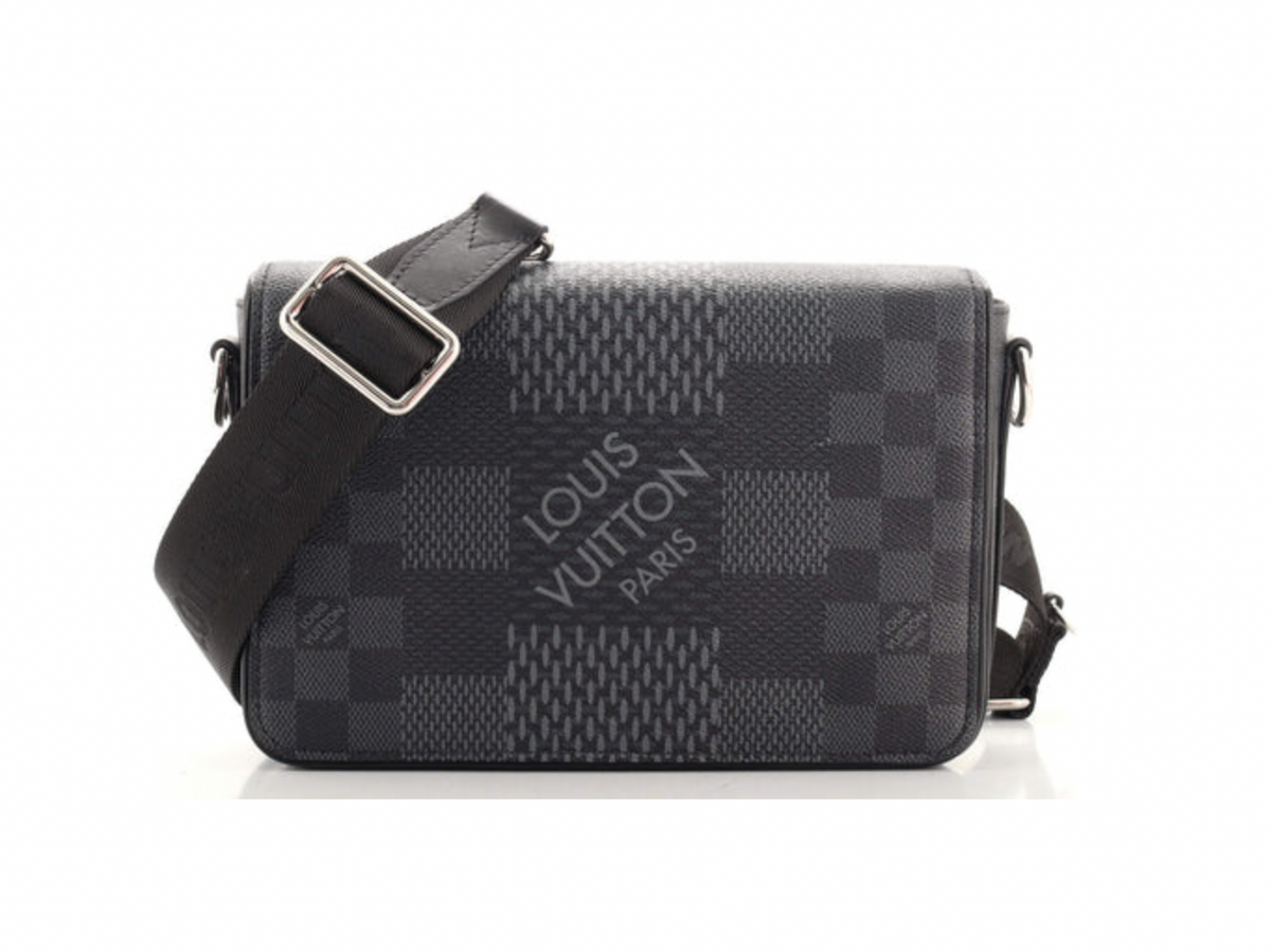 Preloved Louis Vuitton Giant Limited Edition Damier Graphite Christoph –  KimmieBBags LLC