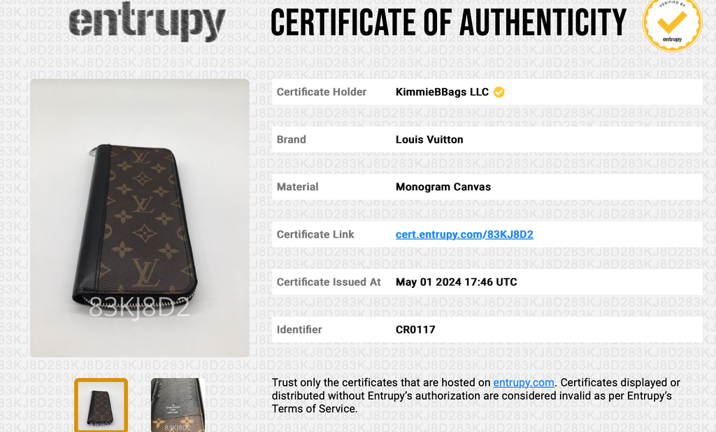 Preloved Louis Vuitton Monogram Macassar Brazza Wallet 83KJ8D2 040124 H