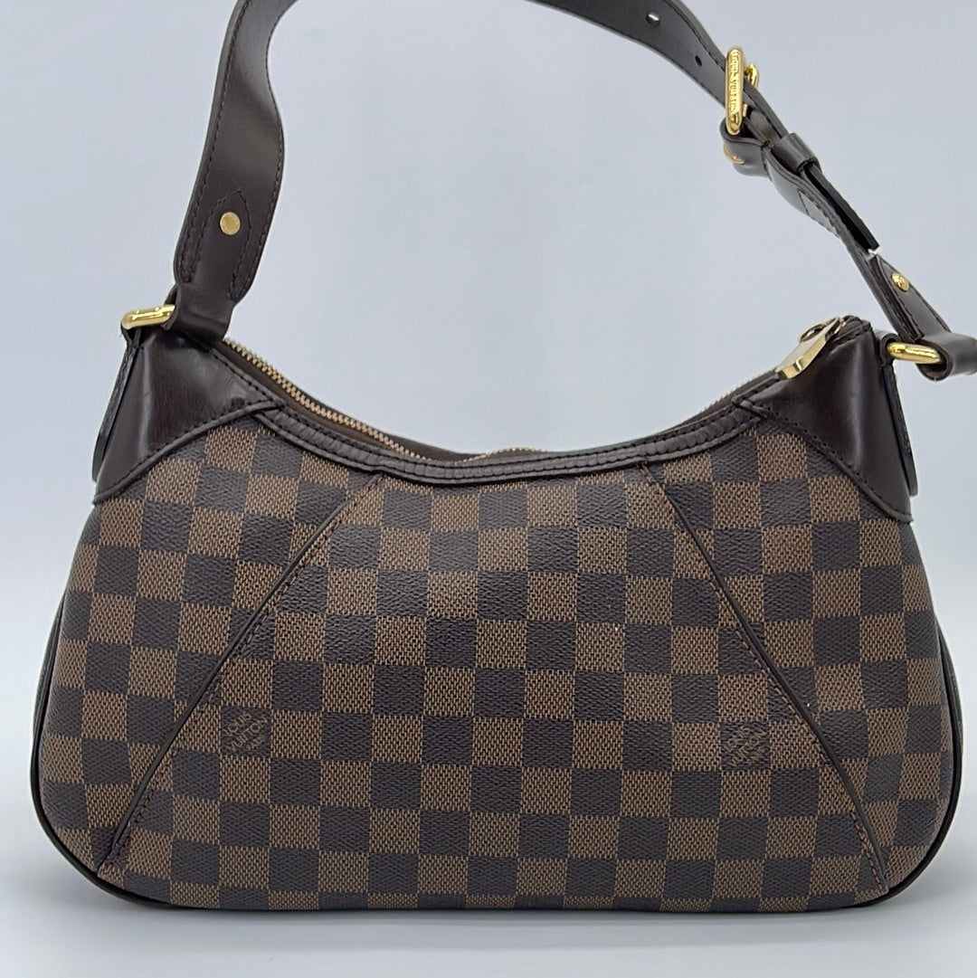 Preloved Louis Vuitton Damier Ebene Thames PM Shoulder Bag AR4078 9212 –  KimmieBBags LLC