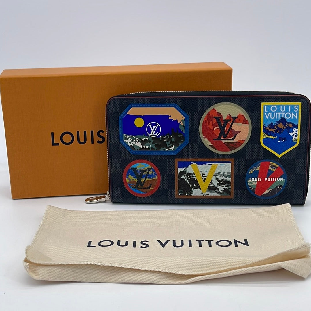 PRELOVED Louis Vuitton Limited Edition Alps Damier Graphite Zippy