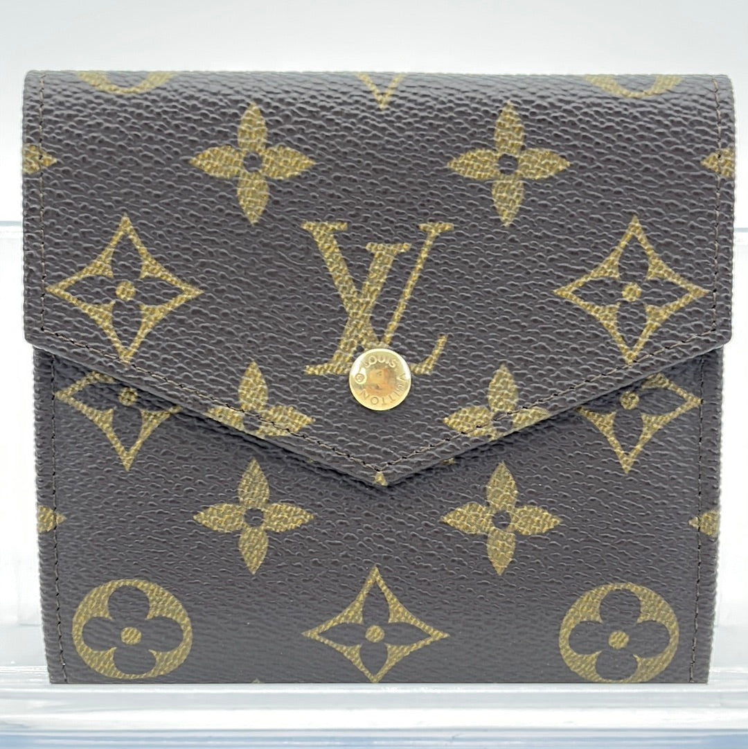 Preloved Louis Vuitton Monogram Elise Trifold Wallet SP0026 040223 –  KimmieBBags LLC