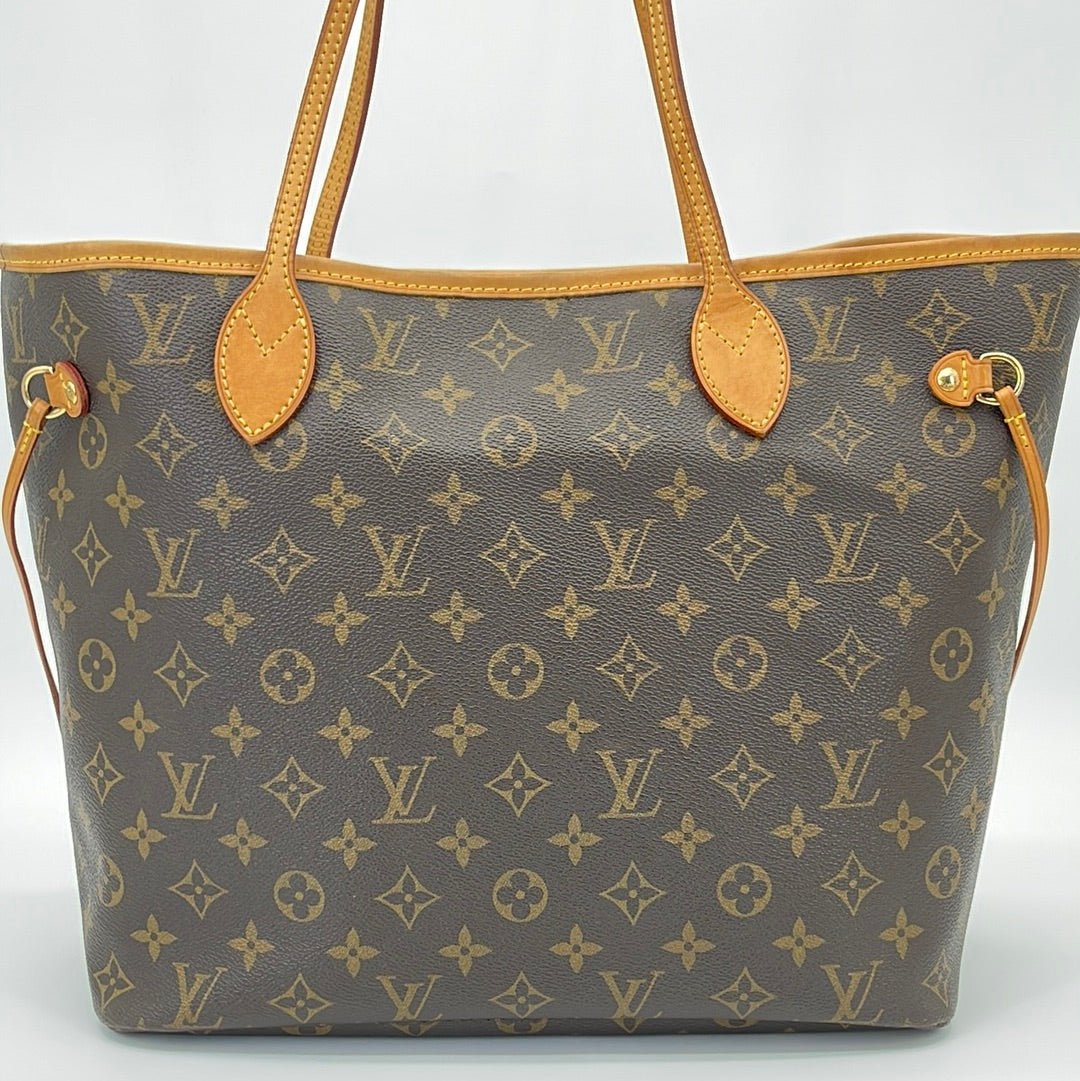Preloved Louis Vuitton Monogram Neverfull MM Tote Bag CA1181