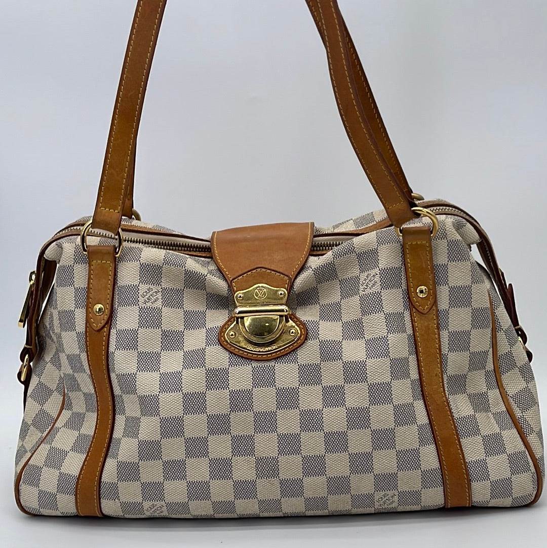 Louis Vuitton Stresa PM Damier Azur Shoulder Bag on SALE