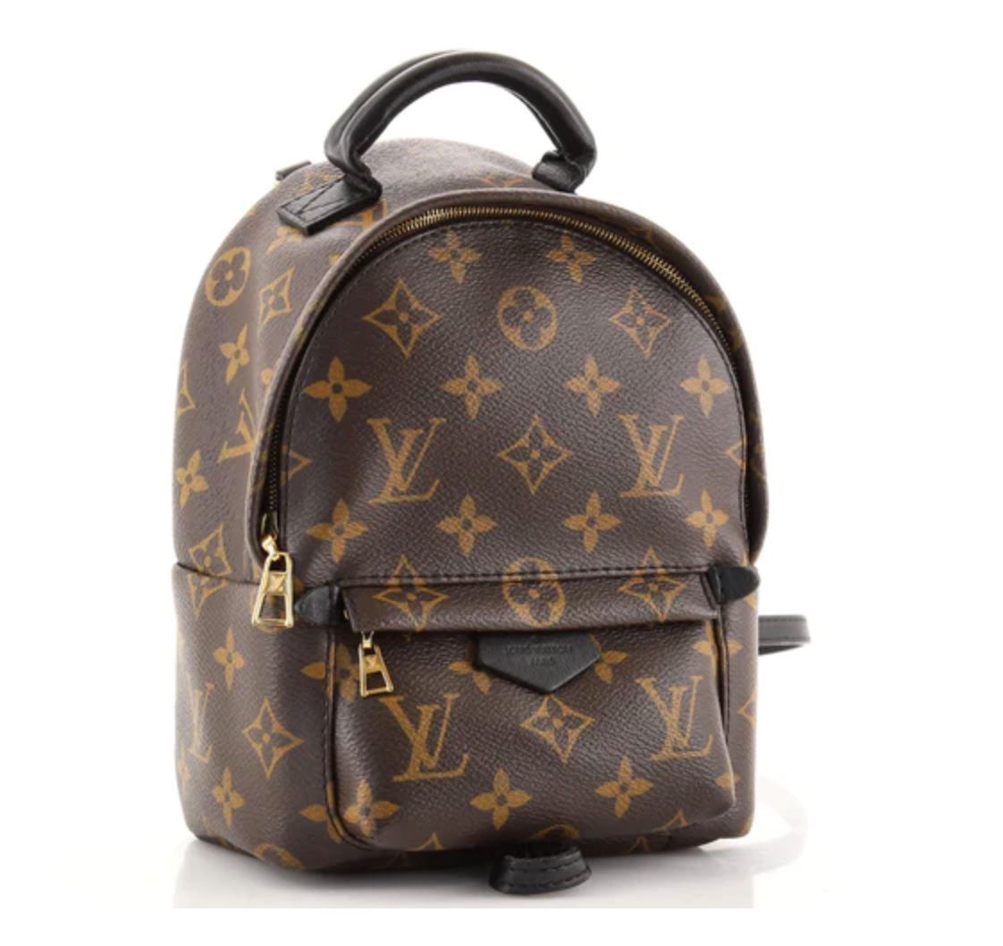 Louis Vuitton Palm Springs Backpack Limited Edition Monogram Infrarouge  Mini Black 1600481