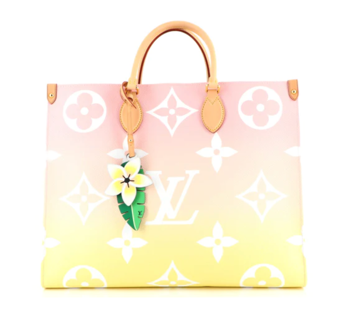 Louis Vuitton ONTHEGO GM Tote Bag By The Pool M57640 Giant Monogram New  receipt