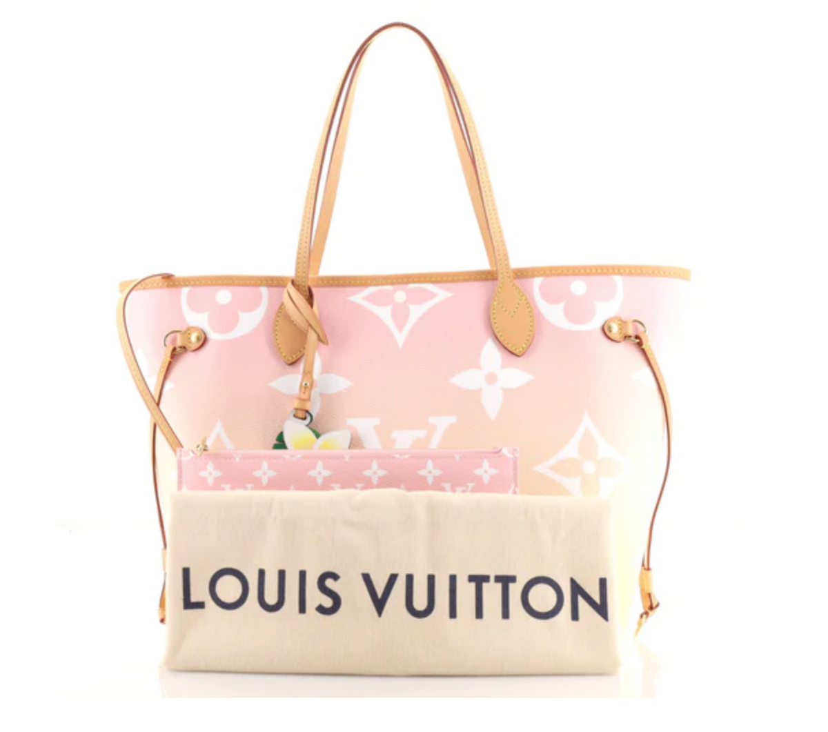 Louis Vuitton Neverfull MM LV By The Pool Pink Cloth ref.952740 - Joli  Closet