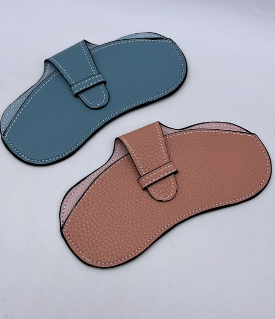 New Vegan Leather Sunglass Holder - 4 colors