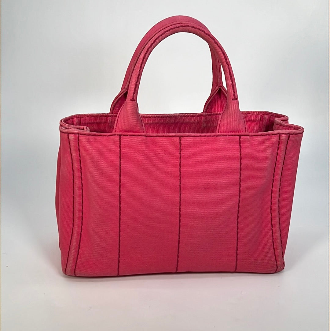 Prada Canapa Prada Pink Bag Price PRADA Milano Canapa Tote Hand