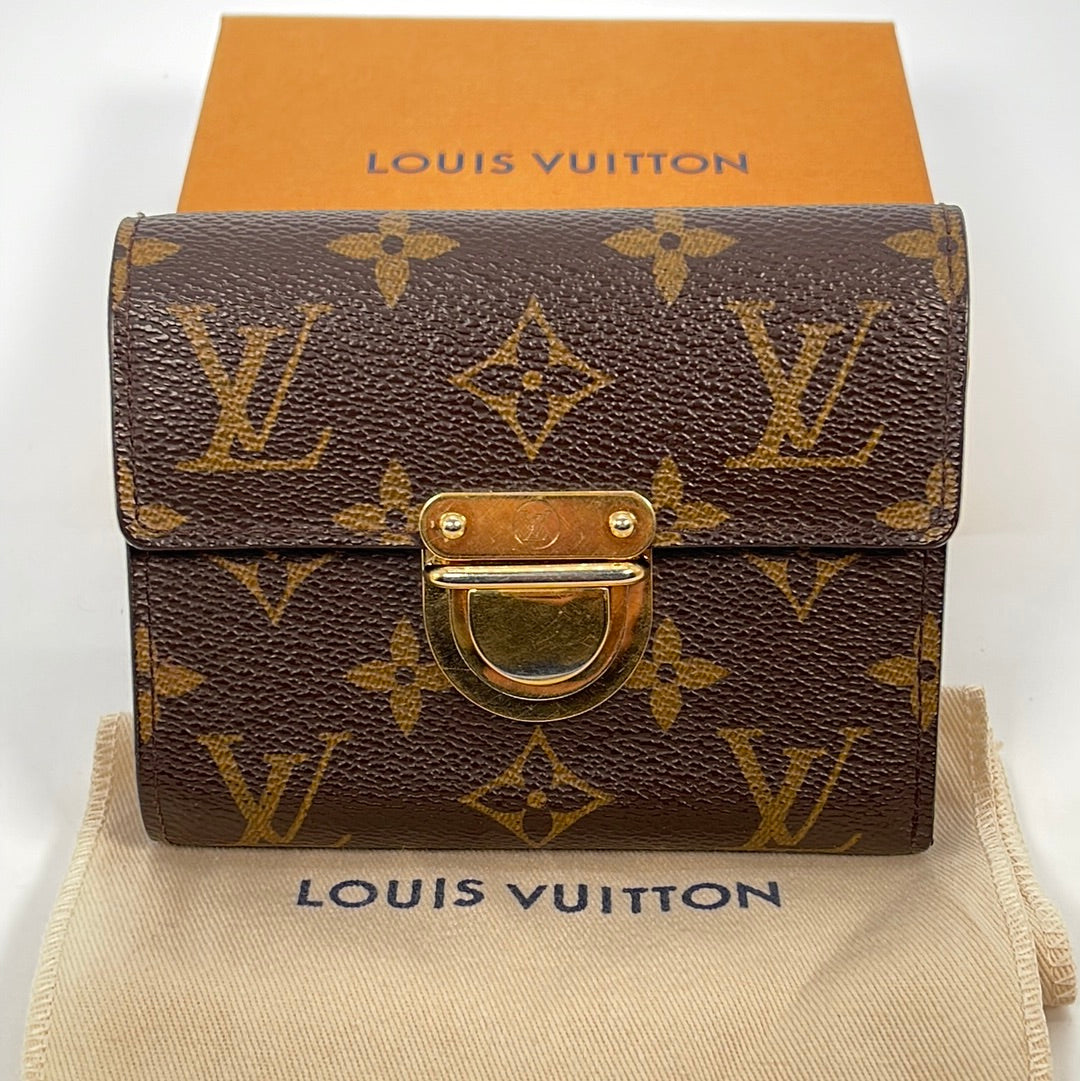 Louis Vuitton Monogram Canvas Joey Wallet M60211