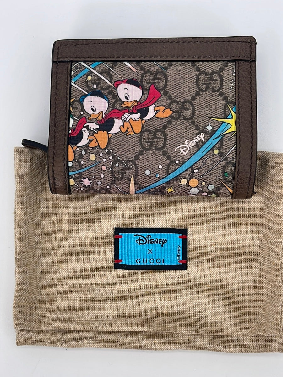 DISNEY×GUCCI/ドナルドダック カードケースウォレット GUCCI】【ディズニーコラボ】グッチ『DISNEY×GUCCI ドナルドダック