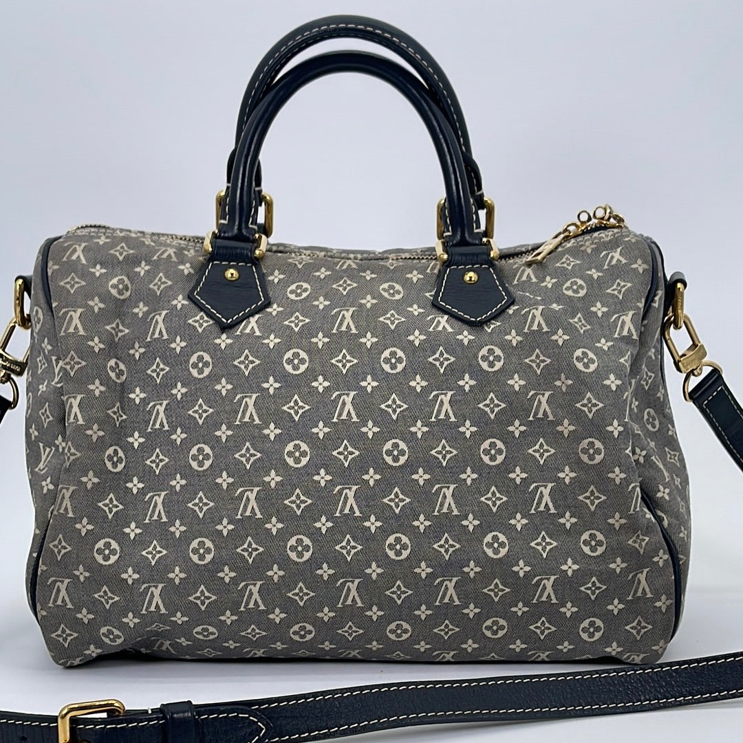 Preloved Louis Vuitton Monogram Speedy 30 Bandolier Bag CT3199 060623 –  KimmieBBags LLC