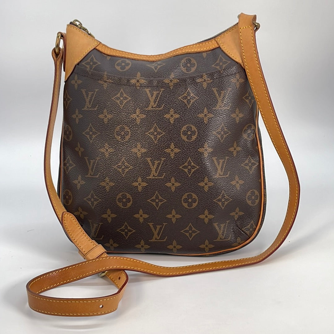 Odeon PM, Used & Preloved Louis Vuitton Crossbody Bag, LXR USA, Brown