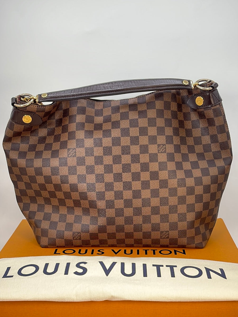 Preloved Louis Vuitton Damier Ebene Duomo Hobo Bag AR3166 012523