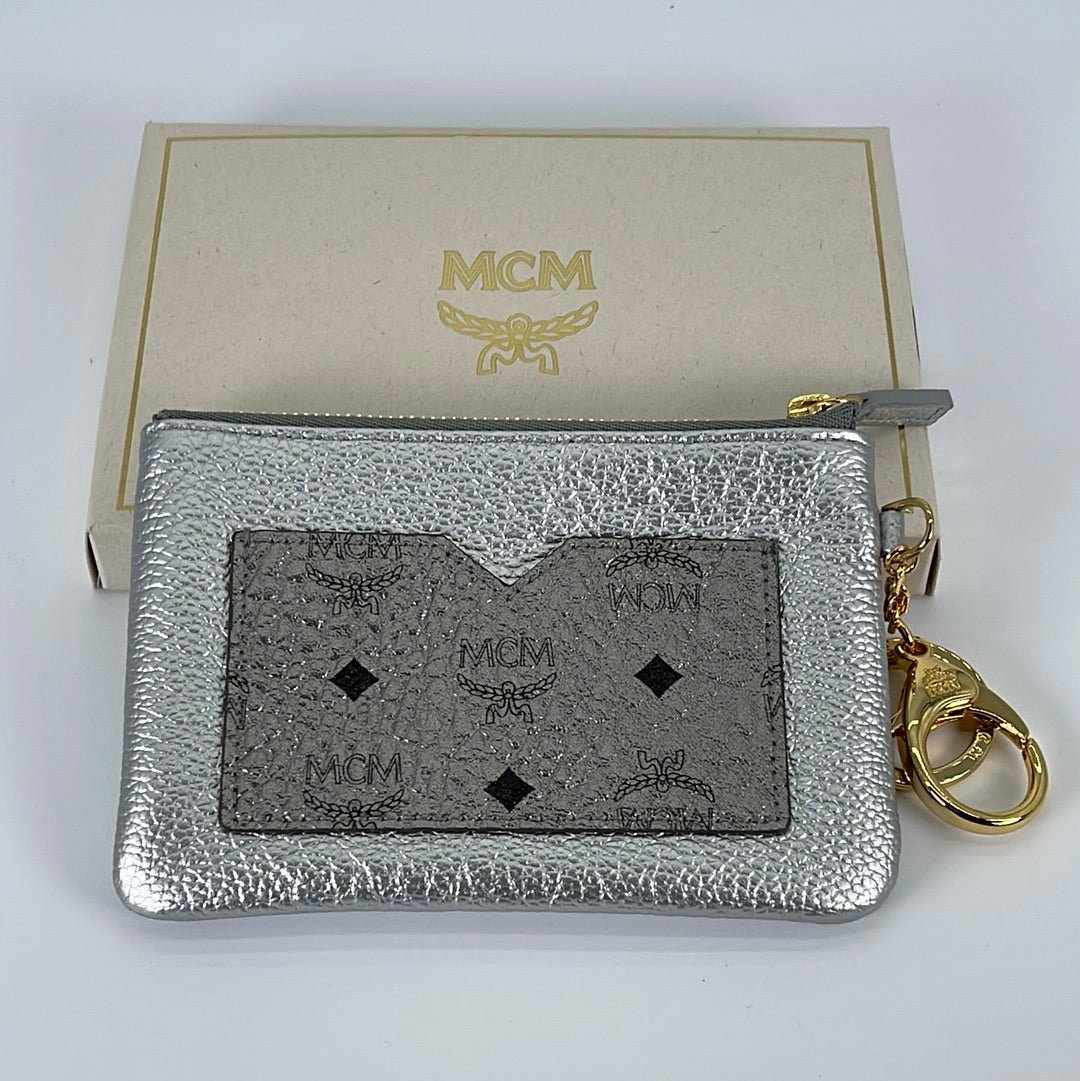Preloved MCM Silver Coin Pouch 87KC2XG 031123 – KimmieBBags LLC