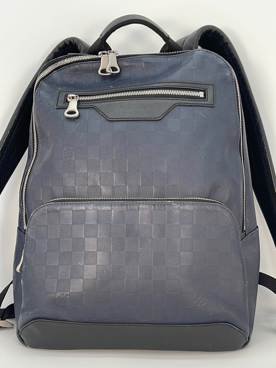 PRELOVED Louis Vuitton Blue Damier Infini Leather Avenue Backpack CA3108  032923 *** Lightening Deal Apr 18 ***
