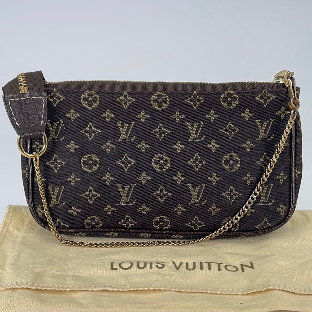 PRELOVED Louis Vuitton Burgundy Min Lin Francoise Bag SP0071