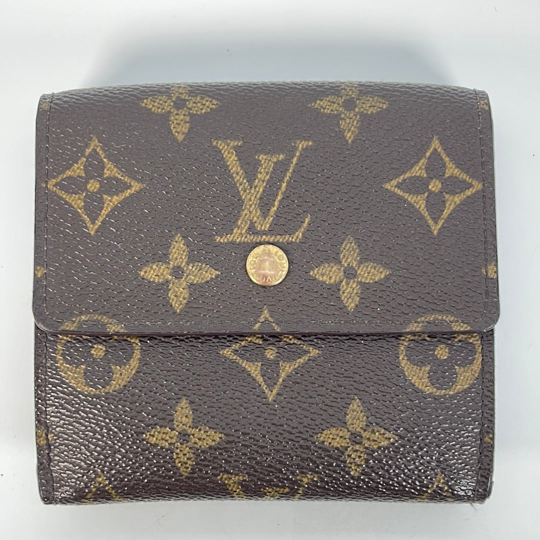 Louis Vuitton, Bags, Authentic Louis Vuitton Damier Portefeiulle Elise Bi  Fold Wallet