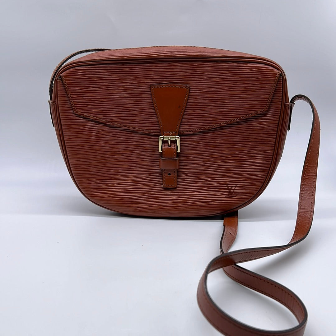 Louis Vuitton Shoulder Bag Jeune Fille Brown Epi