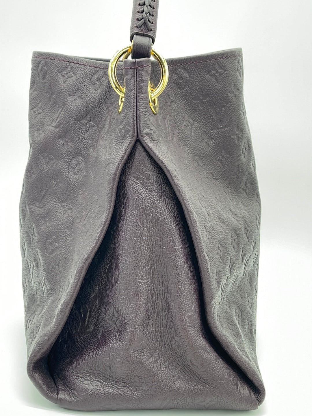 PRELOVED Louis Vuitton Artsy Purple Monogram Empreinte Leather MM Handbag  CA1112 031523