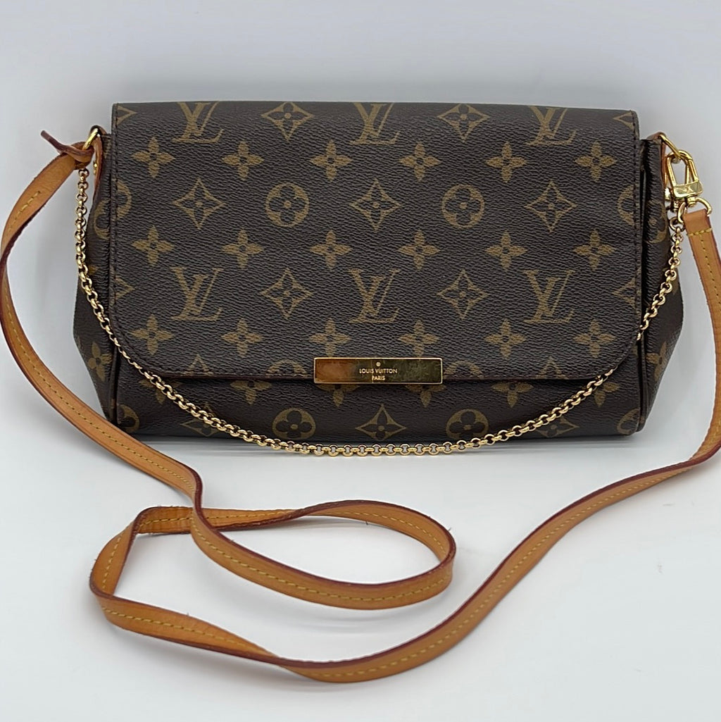 Discontinued PRELOVED Louis Vuitton Favorite MM Monogram Bag SD0178 110723