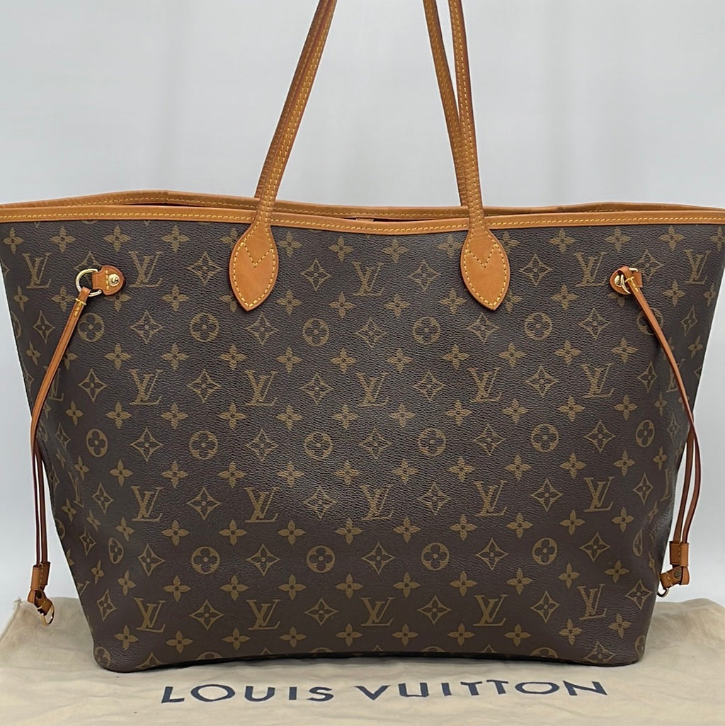 PRELOVED Louis Vuitton Monogram Canvas Neverfull GM Tote Bag TJ4114 102423