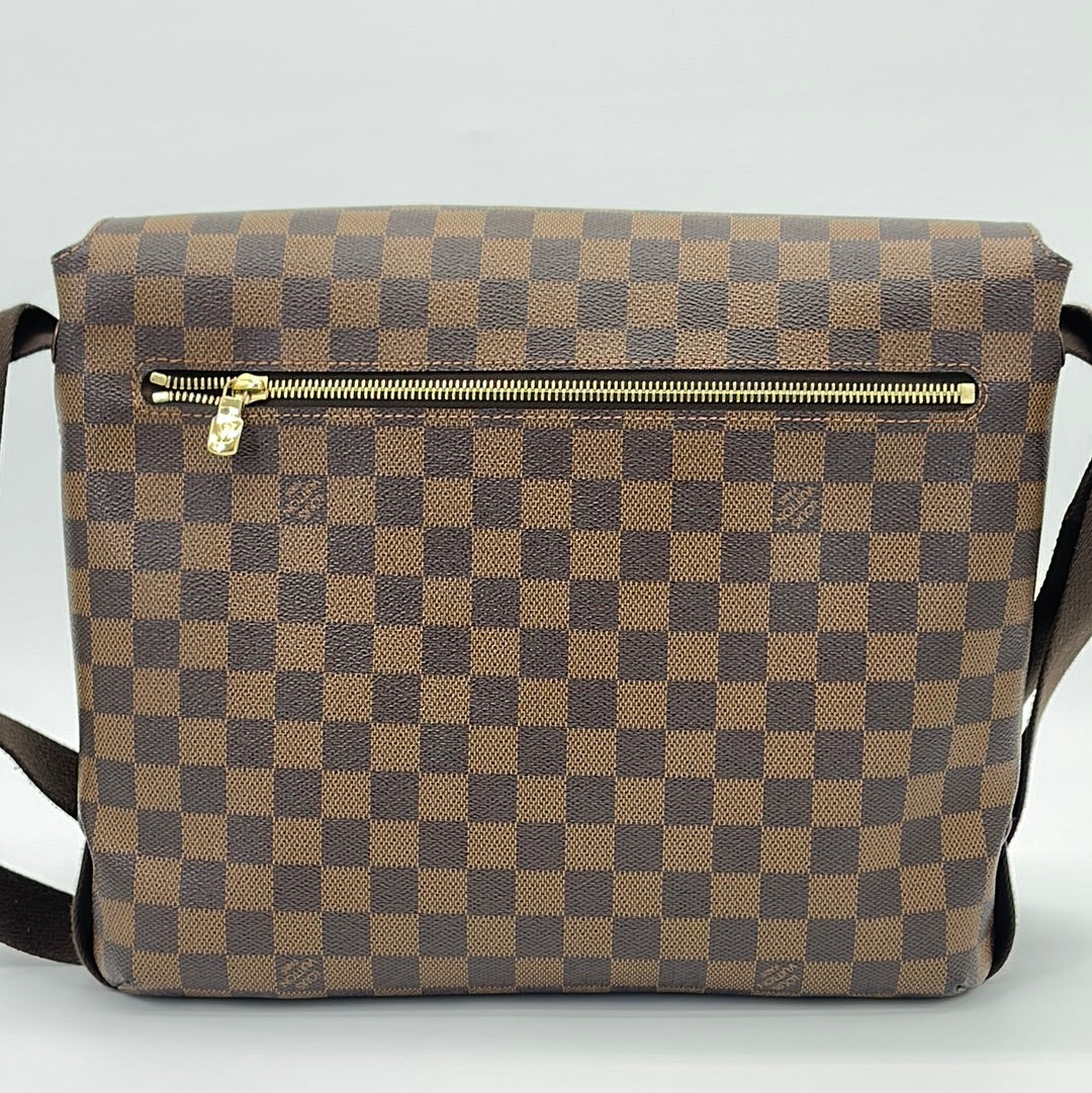 PRELOVED Louis Vuitton Eva Handbag Damier Ebene Crossbody Bag