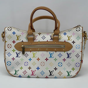 Preloved Louis Vuitton White Multicolor Monogram Rita Handbag RGDK94G 032224 P