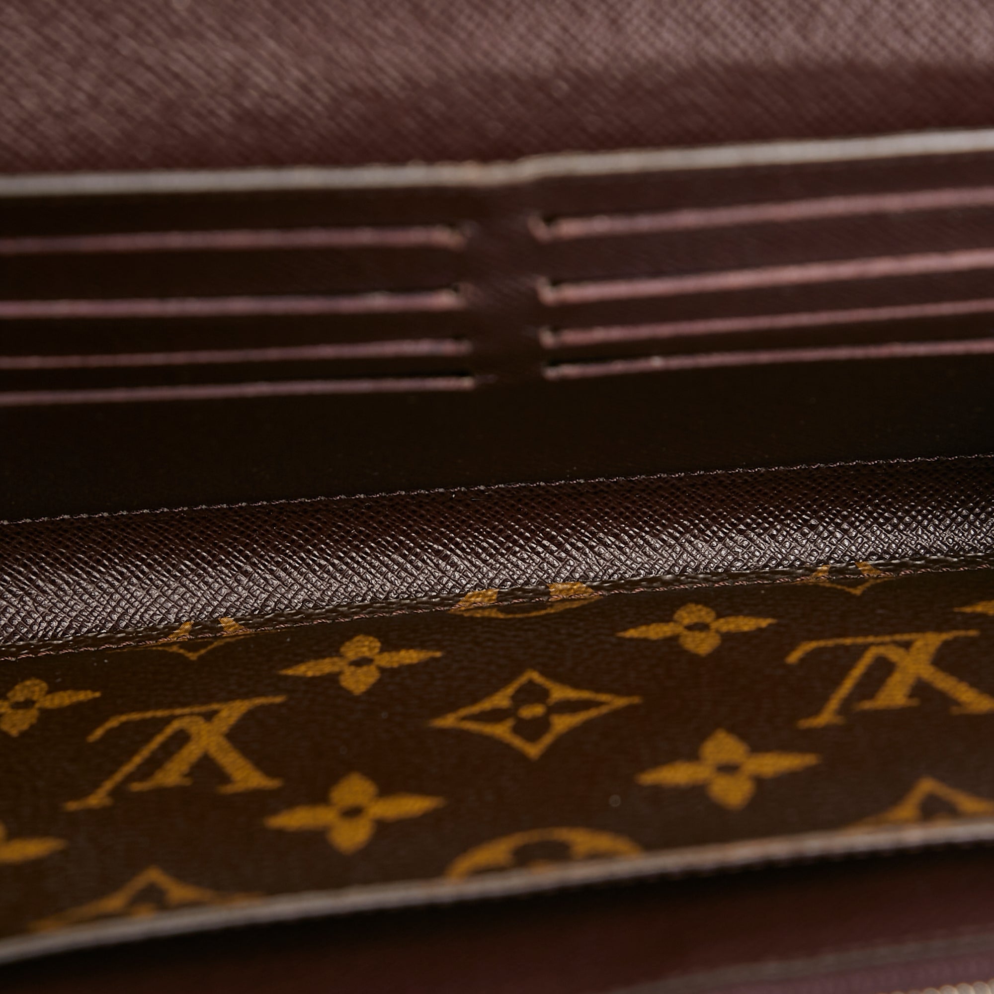 Louis Vuitton Piment Epi Leather And Monogram Canvas Marie Rose Clutch  Wallet Louis Vuitton