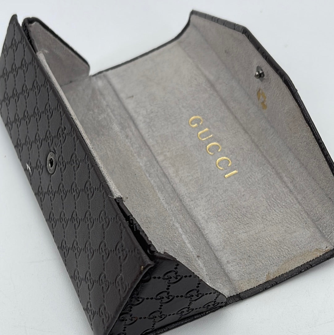 Preloved Gucci Gold Round Queen Bee Sunglasses with Case GG0246SA 022724 H