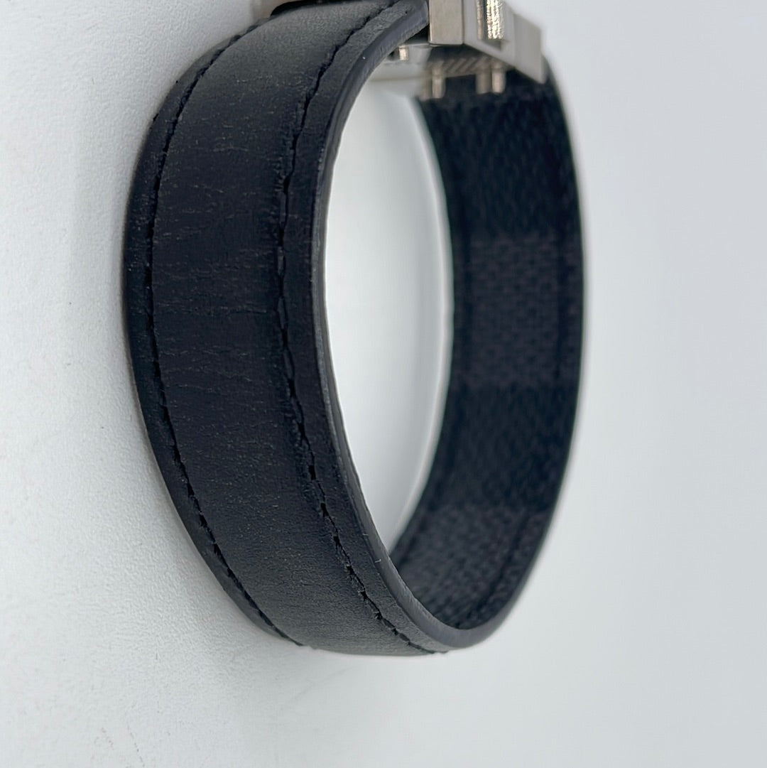 Preloved Louis Vuitton Monogram Check It Damier Graphite Bracelet 230-ST 043024 H