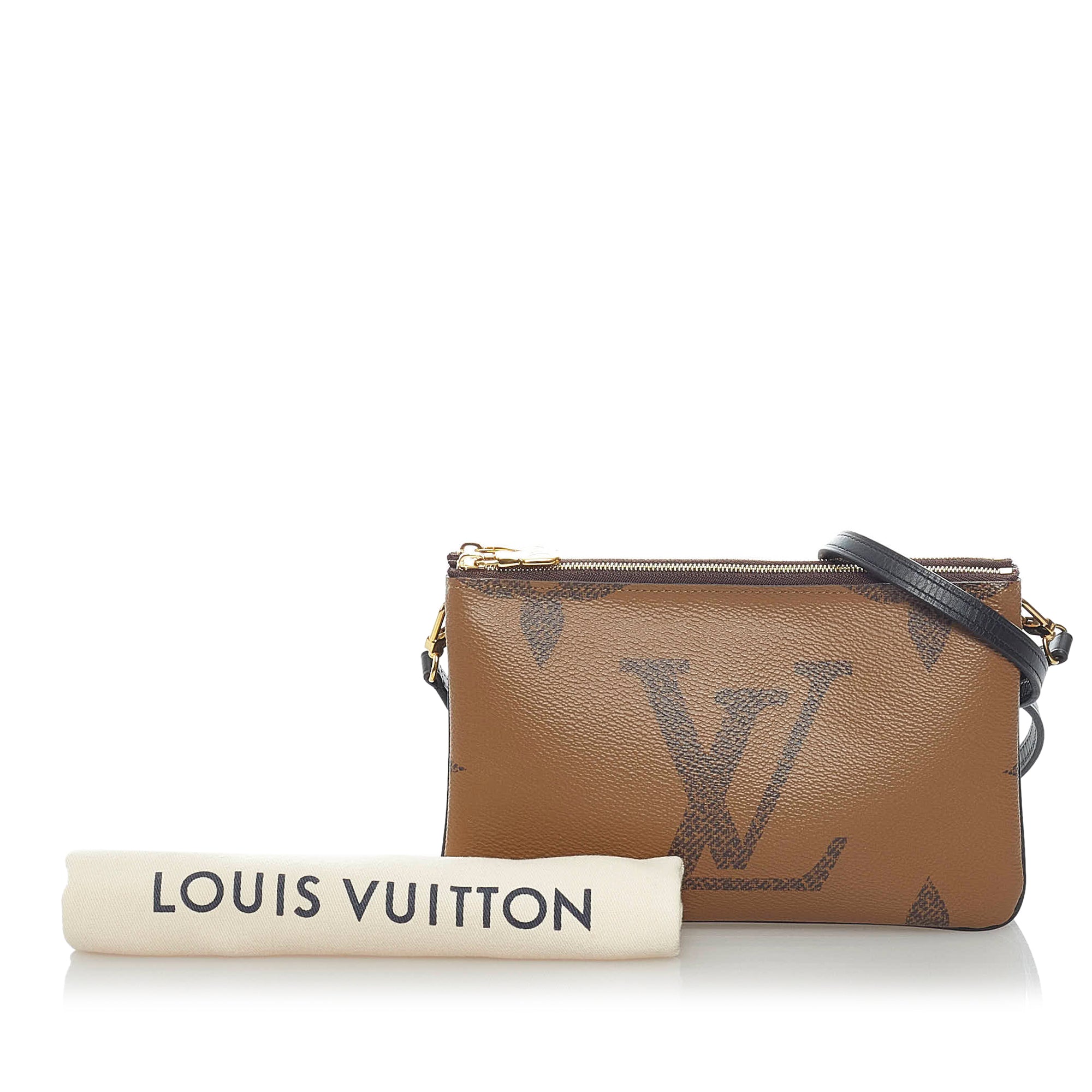 PRELOVED Louis Vuitton Giant Monogram Double Zip Pochette MI3200 061624