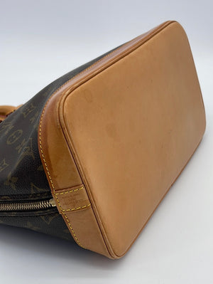 Preloved Authentic Louis Vuitton Monogram Alma Hand Bag Purse TH1927
