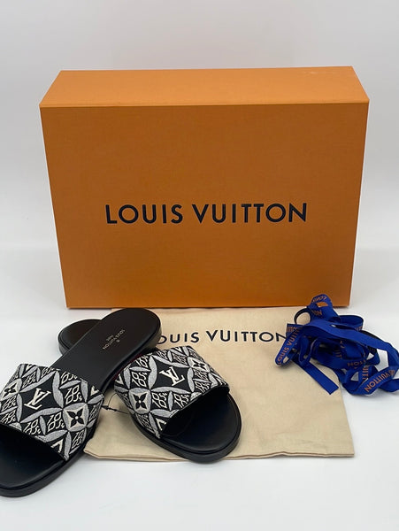 Preloved Louis Vuitton Black Canvas Multi Pochette Shoulder Strap 21 102323