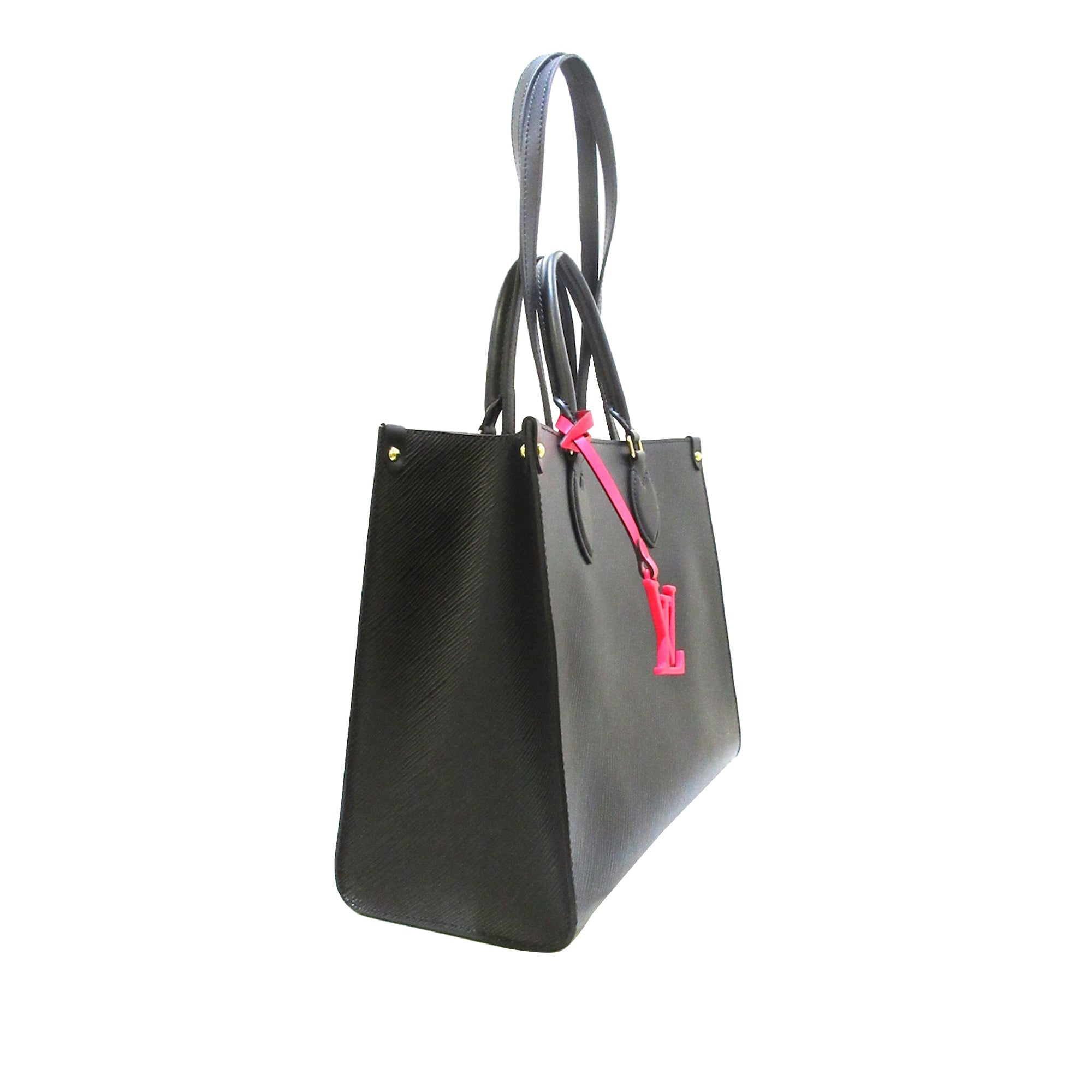 Louis Vuitton Leather OnTheGo MM Tote Bag