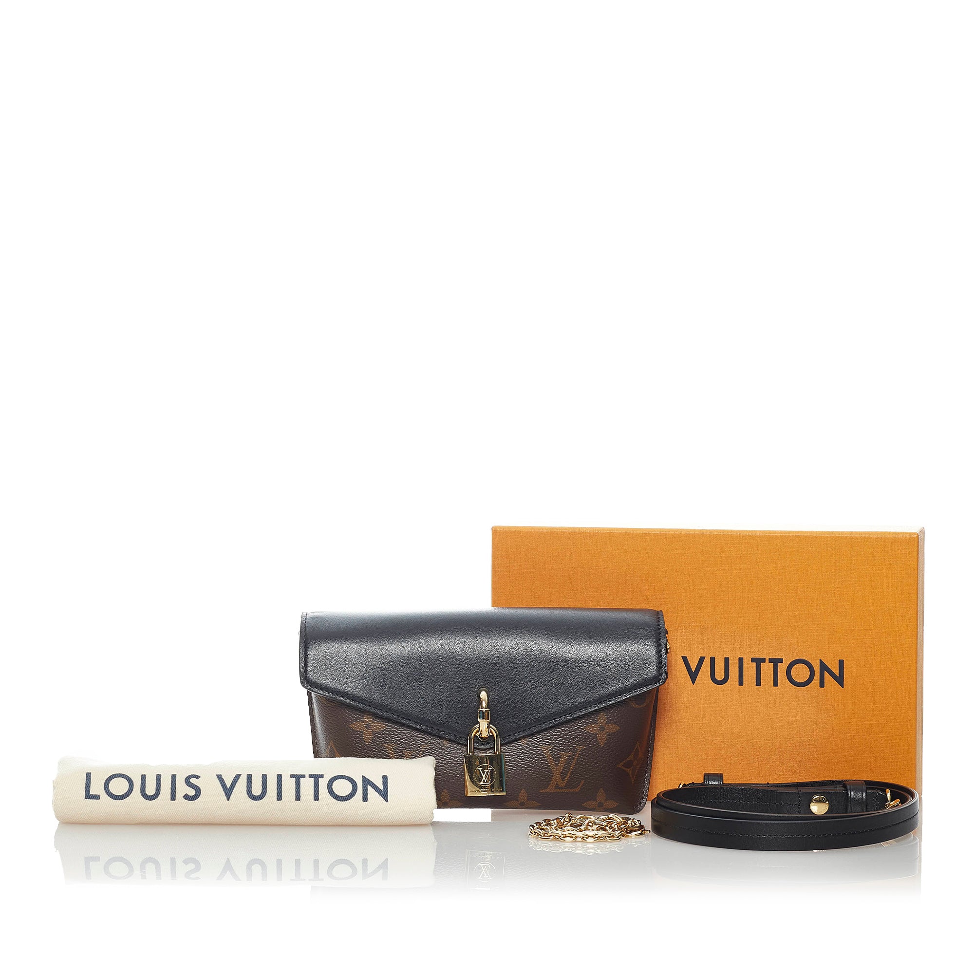 Louis Vuitton LV Women Padlock On Strap Bag Black Epi Embossed Grained  Cowhide Leather - LULUX