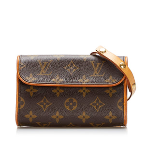 Preloved Louis Vuitton Monogram Pochette Florentine Soulier Belt Bag F –  KimmieBBags LLC